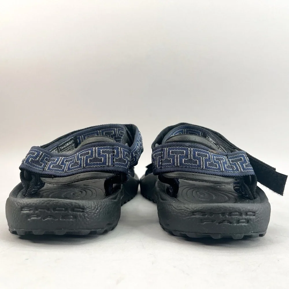 Teva Mens 11 Hurricane Sandals Shoes Navy Aztec Hiking Outdoor Strappy‎ Water